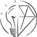 Icon brilliante Idee