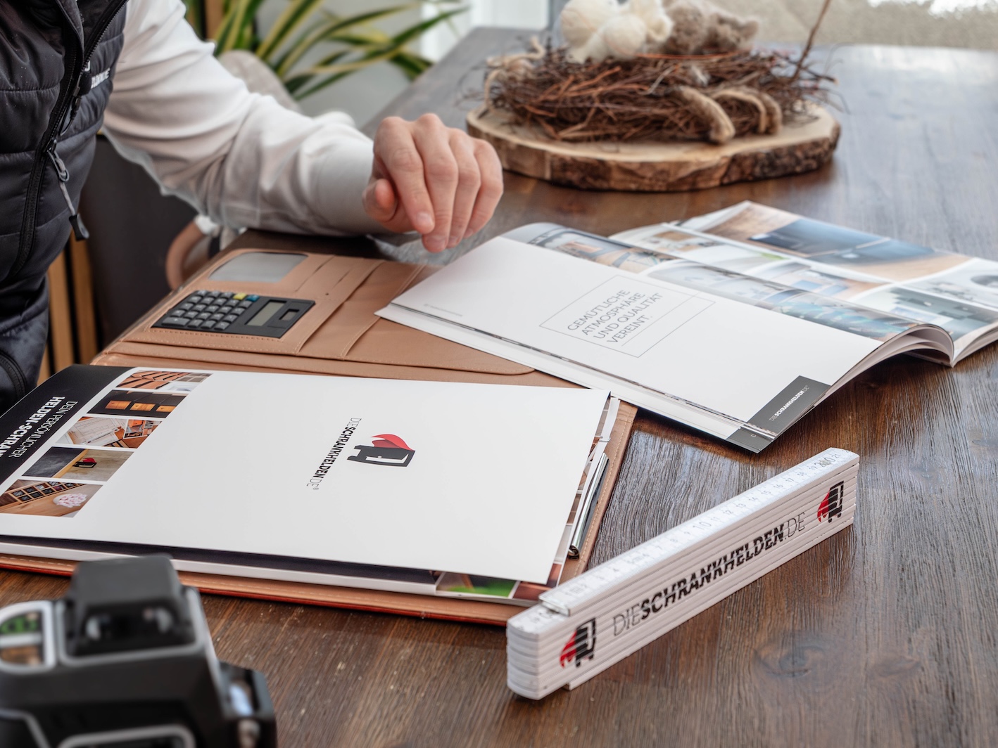 Afspraak om de wensen te bespreken - de Cabinetheroes