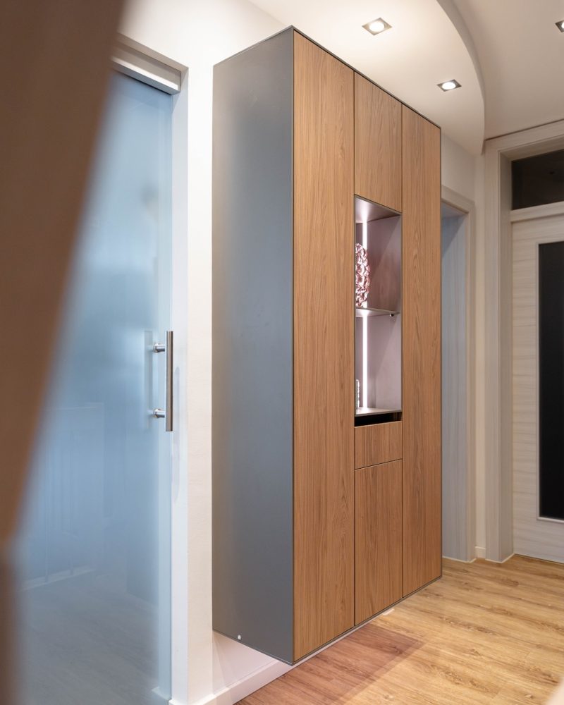 Halkast eiken Casella inleg grafiet