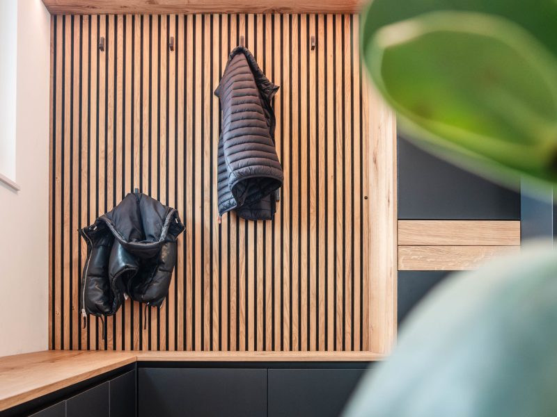 Garderobekast matzwart Antifingerprint panelen