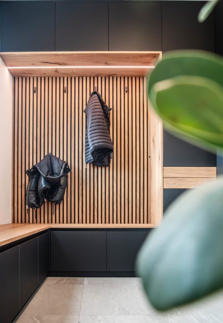 Garderobekast matzwart Antifingerprint panelen