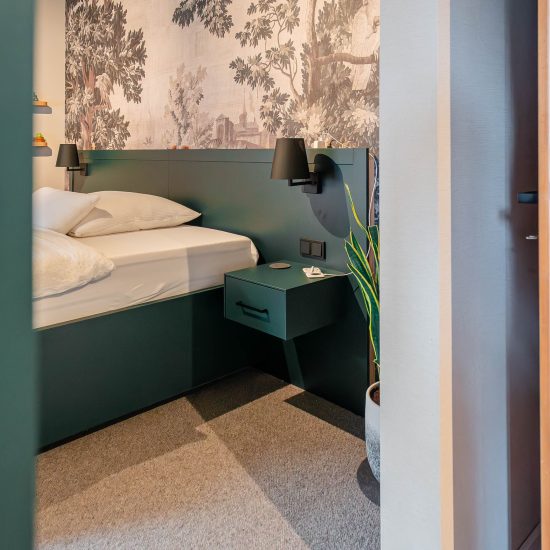 Slaapkamer Bed Verwarmingsrooster Dennengroen