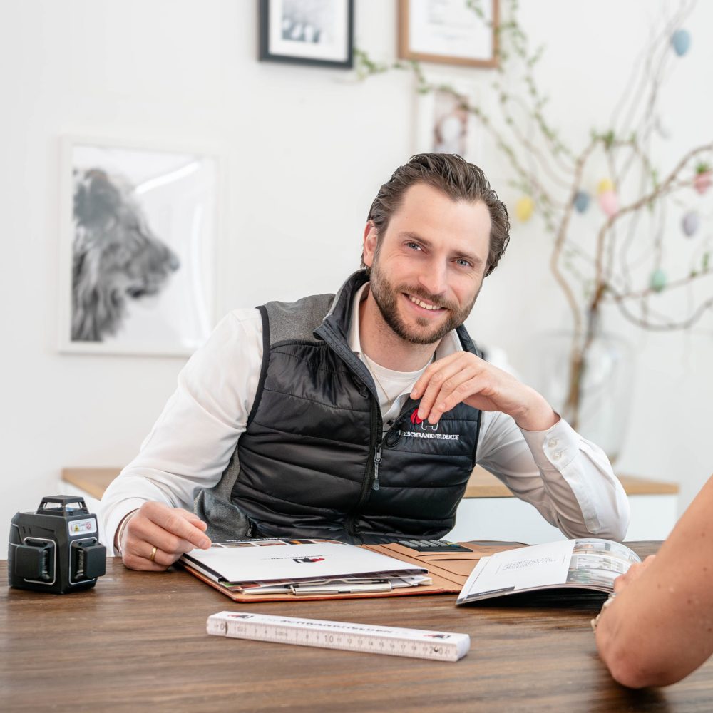 Timmerman Thomas Gührs tijdens het overleg in Neurenberg
