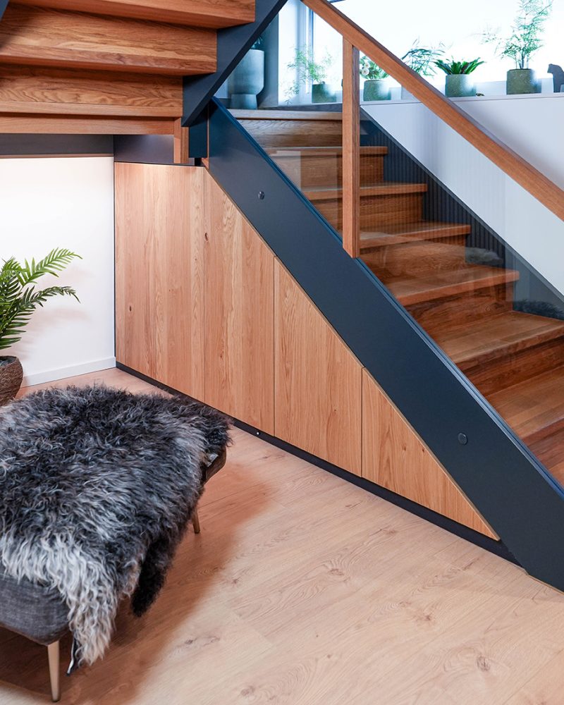 Traponderkast in wild eiken