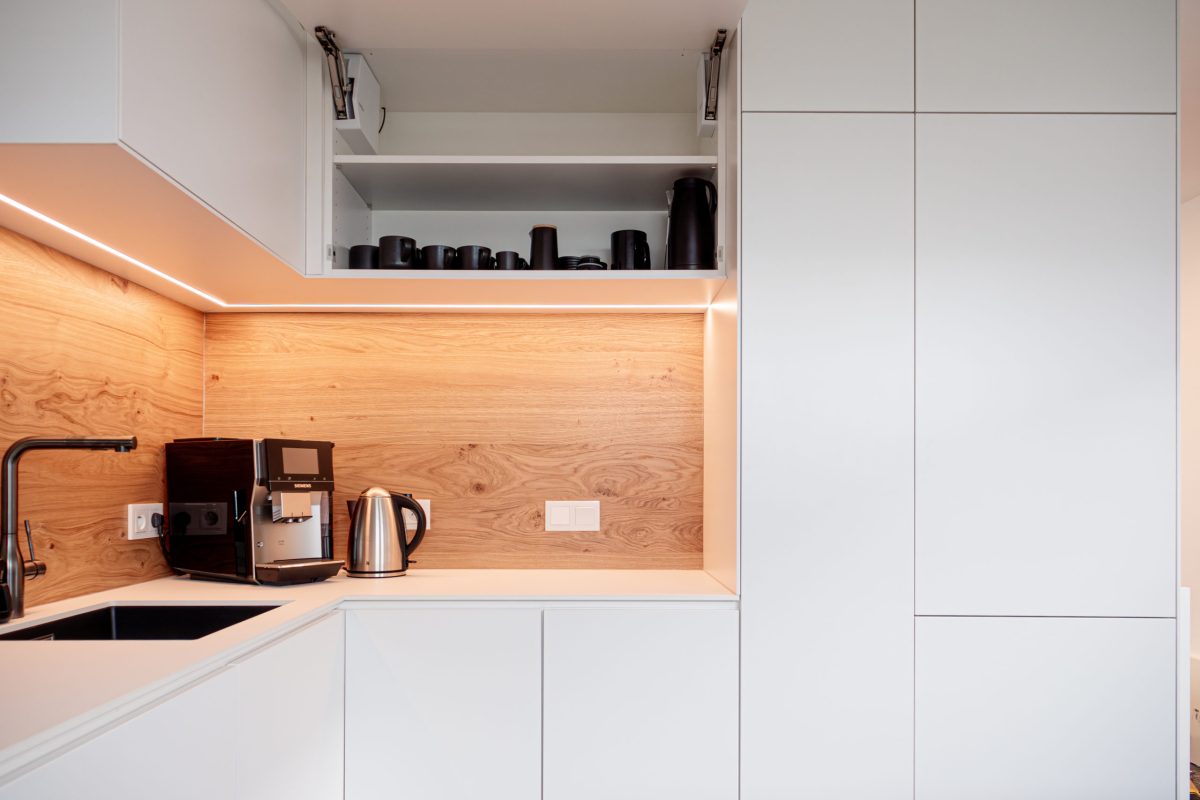 Greeploze keuken met LED